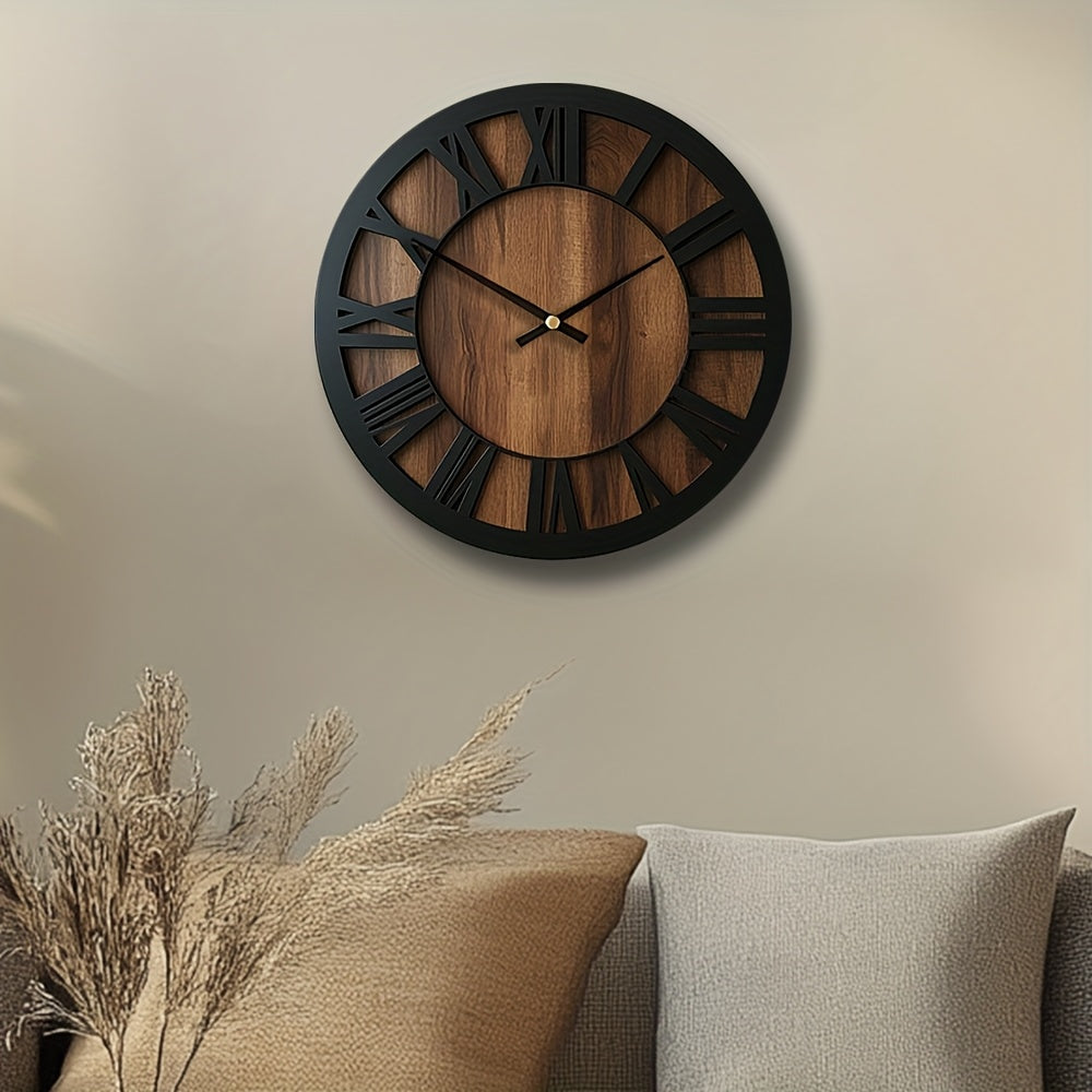 Wanduhr mit römischen Ziffern