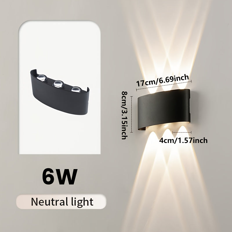 Doppelstrahl-Wandleuchte IP55