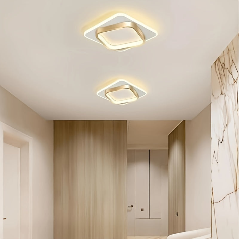 Geometrische LED-Deckenleuchte