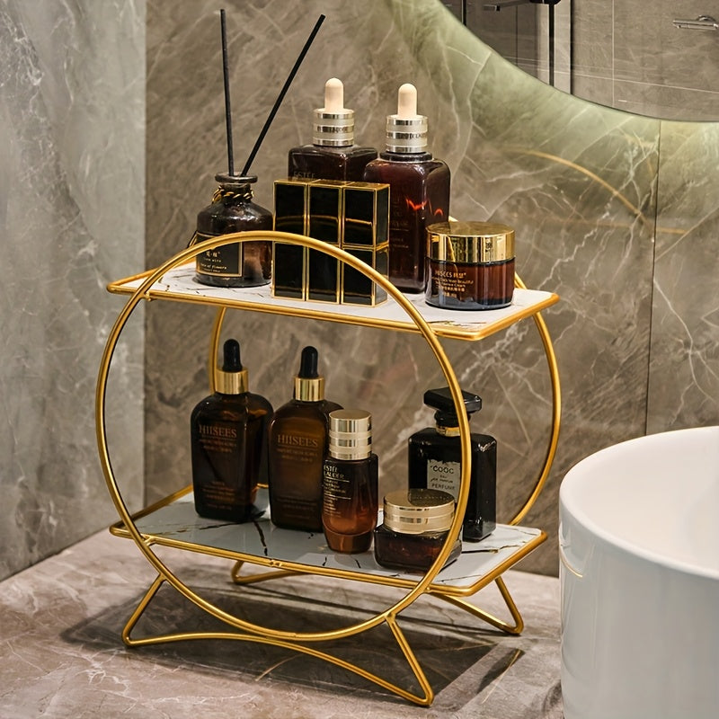 Badezimmer-Organizer aus Metall