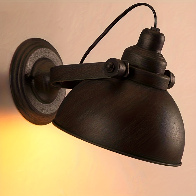 Industrielle Vintage-Wandlampe