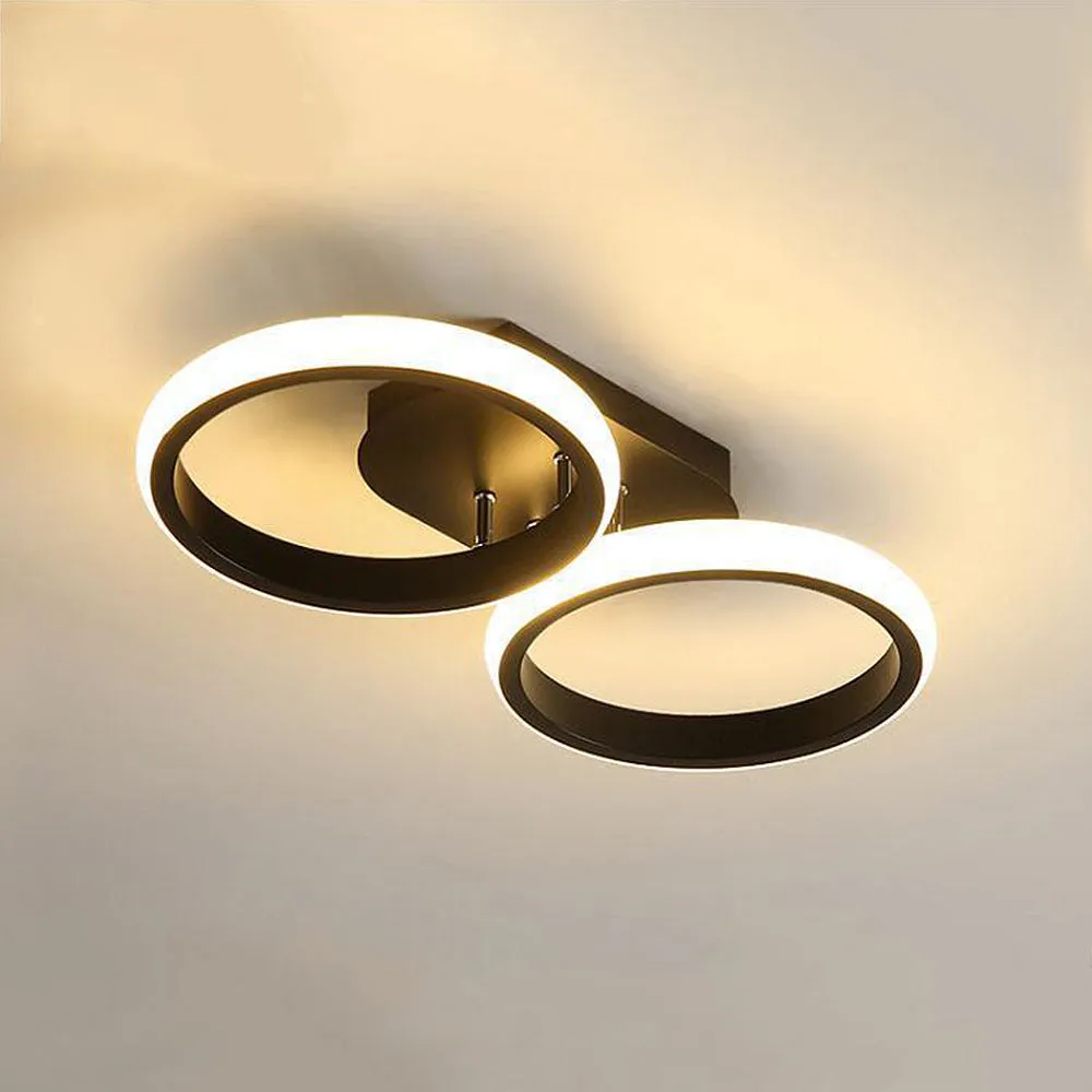 Schlanke LED-Deckenleuchte