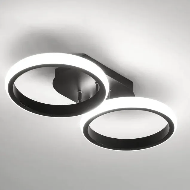 Schlanke LED-Deckenleuchte