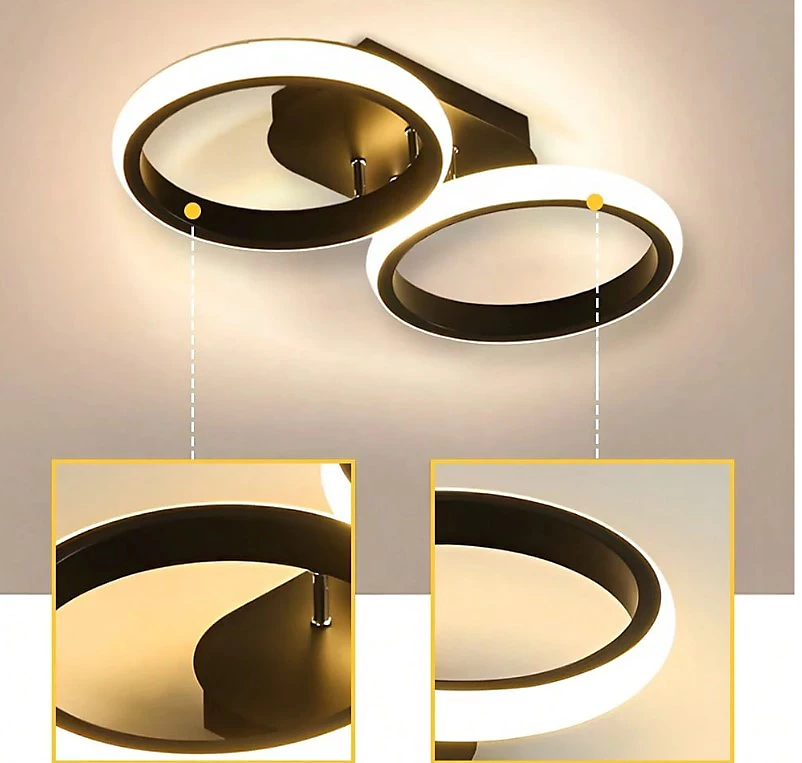 Schlanke LED-Deckenleuchte