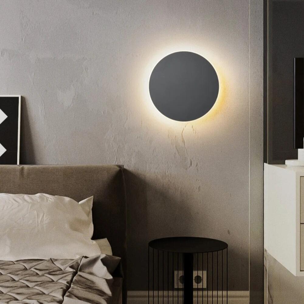 Runde LED-Wandleuchte